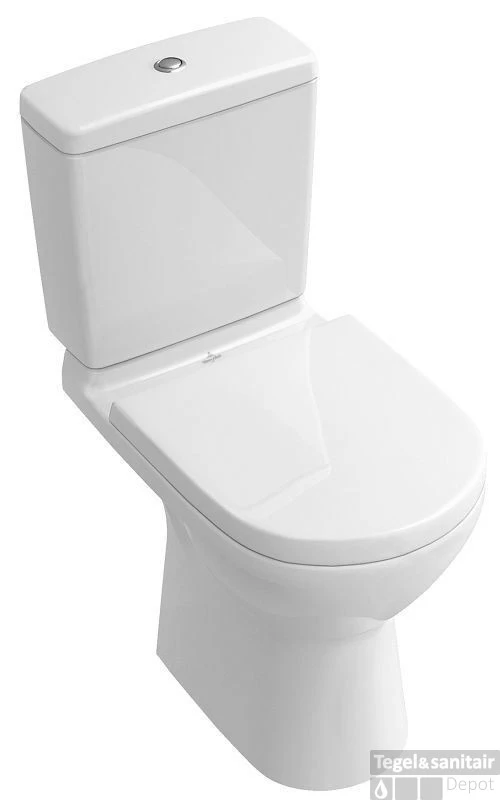 Villeroy & Boch O.novo Duobloccloset Pk Diepspoel Ceramic+ Wit 2 Villeroy & Boch O.novo Duobloccloset Pk Diepspoel Ceramic+ Wit - Afbeelding 2