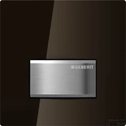 Geberit Sigma 50 Urinoir Bedieningsplaat Pneumatisch Glas Umbra-aluminium