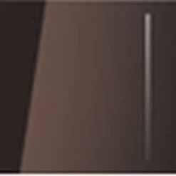 Geberit Sigma 70 Opbouw Drukker Voor Inbouw Reservoir 8 Cm. Glas Umbra-aluminium