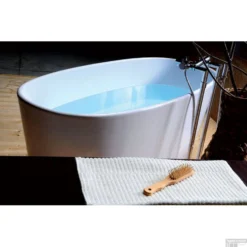 Vrijstaand Bad Sapho Tess Gegoten Marmer 157x70x67 Cm Wit -Zalig Baden Verkoopwinkel 99613 vrijstaand bad sapho tess marmer 157x70x67 cm wit 4