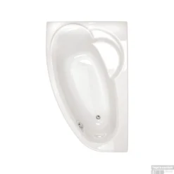 Hoekbad Allibert Ladvia 175x110 Asymmetrisch Rechts