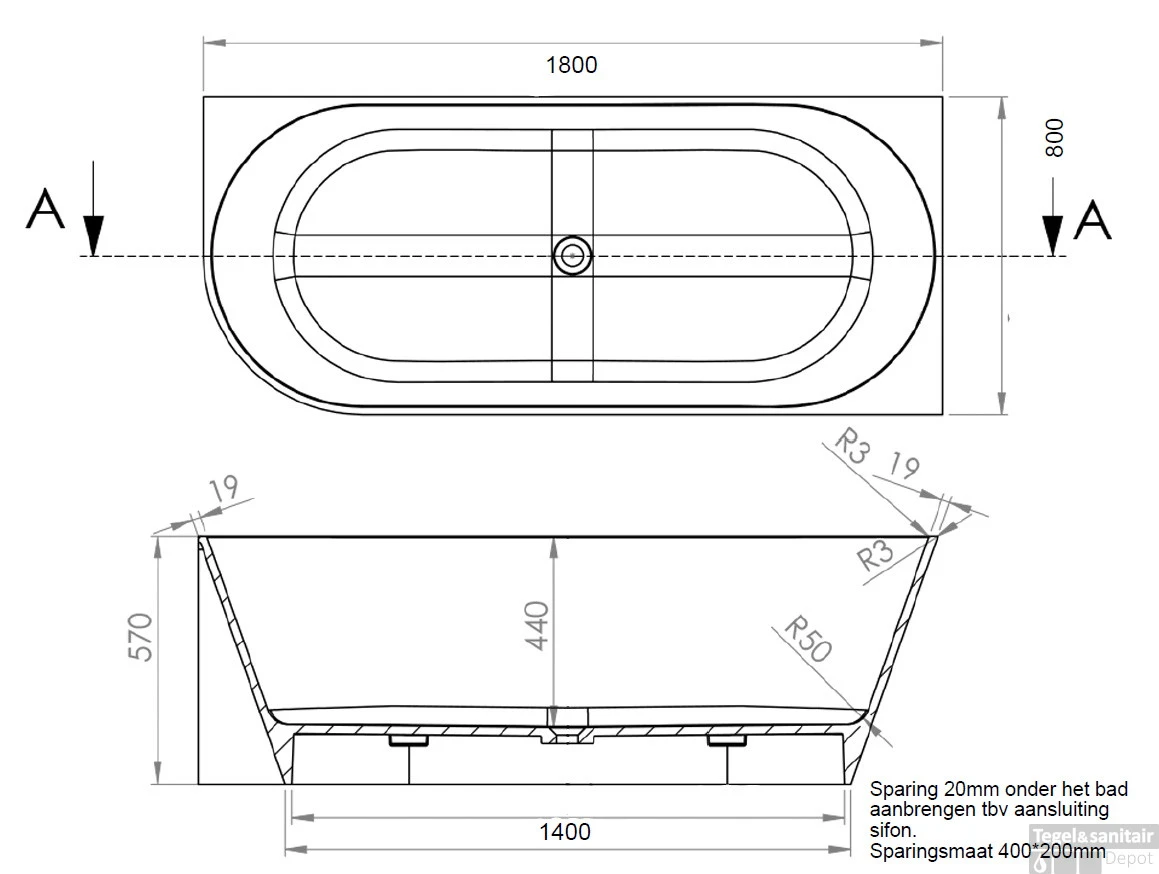 Ligbad Arqua Pinto Hoekbad 180x80 Cm Links Mat Wit 3 Ligbad Arqua Pinto Hoekbad 180x80 Cm Links Mat Wit - Afbeelding 3