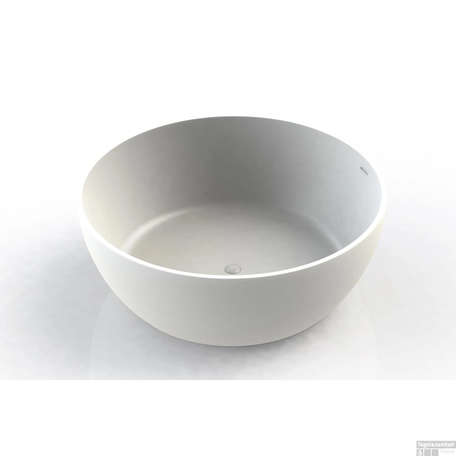 Vrijstaand Ligbad Arcqua Cusco Rond 153 Cm Mat Wit 1 Vrijstaand Ligbad Arcqua Cusco Rond 153 Cm Mat Wit