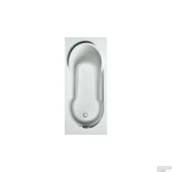 Ligbad Plieger Vigo Acryl 160x70x40 Met Poten Wit