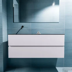 MONDIAZ ADA 120cm Toiletmeubel Cale. LEX Wastafel Urban Links Zonder Kraangat -Zalig Baden Verkoopwinkel badkamermeubel ada cale model lex urban front 0028