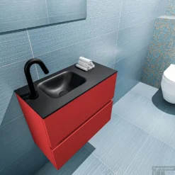 MONDIAZ ADA 60cm Toiletmeubel Fire. LEX Wastafel Urban Links 1 Kraangat 7 MONDIAZ ADA 60cm Toiletmeubel Fire. LEX Wastafel Urban Links 1 Kraangat -Zalig Baden Verkoopwinkel badkamermeubel ada fire model lex urban top 0009