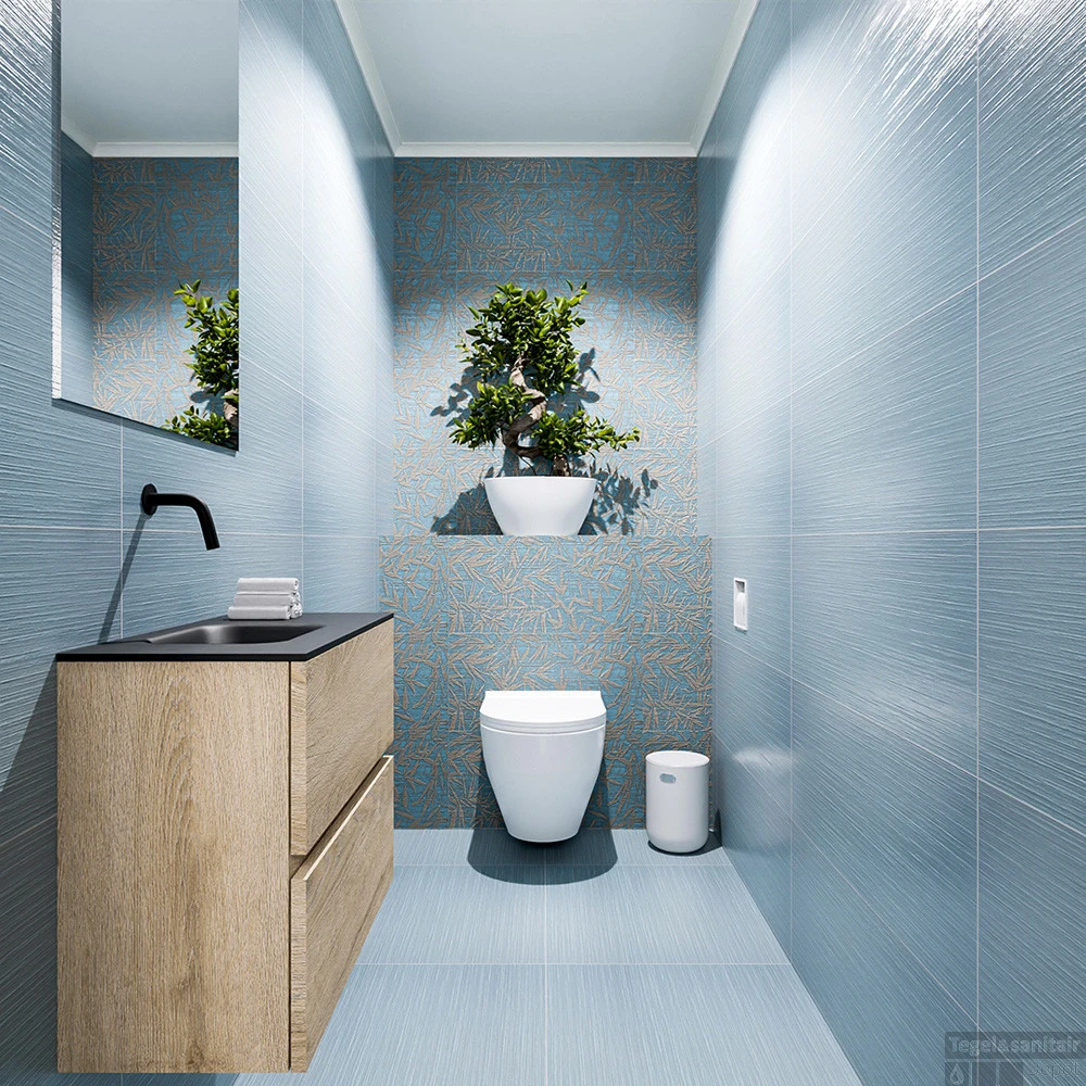 MONDIAZ ADA 60cm Toiletmeubel Washed Oak. LEX Wastafel Urban Links Zonder Kraangat 2 MONDIAZ ADA 60cm Toiletmeubel Washed Oak. LEX Wastafel Urban Links Zonder Kraangat - Afbeelding 2