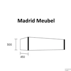 Badkamermeubel BWS Madrid Antraciet 150x45x30 Cm Mat Witte Solid Surface Wastafel Links (2 Lades, 1 Kraangat) -Zalig Baden Verkoopwinkel badkamermeubel bws madrid 60 tm 150 cm tech 1 28