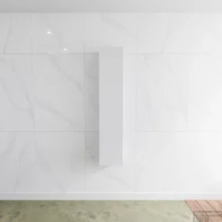 Kolomkast Mondiaz LAGOM 150cm Opbouw Linksdraaiend Mat Wit