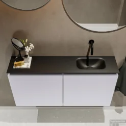 MONDIAZ TURE 100cm Toiletmeubel Cale. EDEN Wastafel Urban Rechts Geen Kraangat 8 MONDIAZ TURE 100cm Toiletmeubel Cale. EDEN Wastafel Urban Rechts Geen Kraangat -Zalig Baden Verkoopwinkel badkamermeubel ture cale model eden urban top 0024