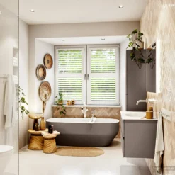 MONDIAZ VICA 90cm Badmeubel Onderkast Smoke 2 Lades. Wastafel MOON Midden Zonder Kraangat, Kleur Talc. 12 MONDIAZ VICA 90cm Badmeubel Onderkast Smoke 2 Lades. Wastafel MOON Midden Zonder Kraangat, Kleur Talc. -Zalig Baden Verkoopwinkel badkamermeubel vica smoke moon talc set3 0009