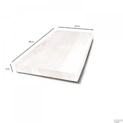 Badkamermeubelset BWS Eiken Massief Hout Bovenblad Recht 80 Cm Wit -Zalig Baden Verkoopwinkel badkamermeubelset bws eiken massief hout bovenblad recht 80 cm wit tech