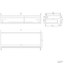 Badkamermeubelset Gliss Design Calypso 120 Cm Rustiek Eiken -Zalig Baden Verkoopwinkel badkamermeubelset gliss design calypso 120 cm rustiek eiken tech2 2
