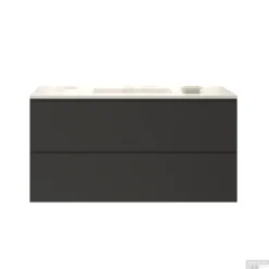 Badkamermeubelset Gliss Hermes 100 Cm Mat Zwart -Zalig Baden Verkoopwinkel badkamermeubelset gliss hermes 100 cm mat zwart shop