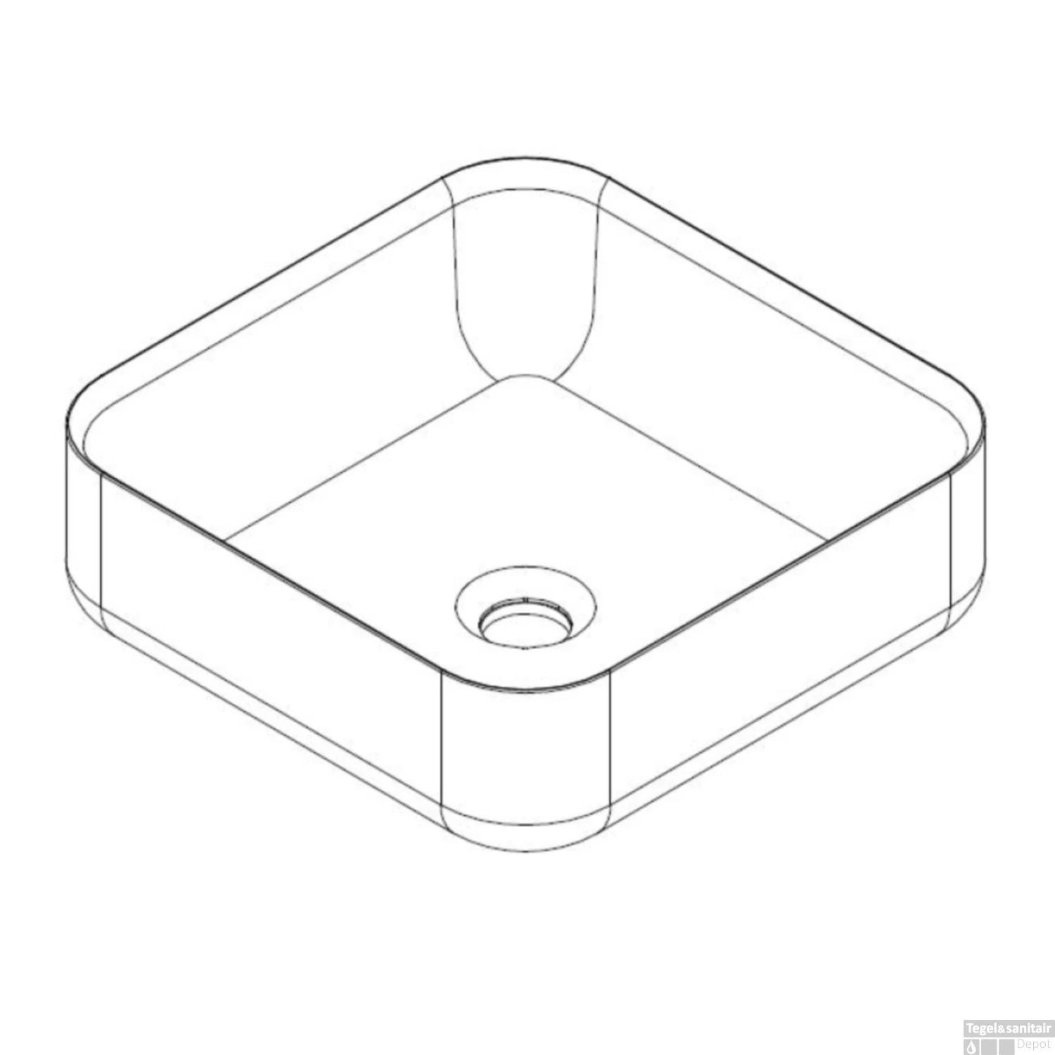 Badkamermeubelset Mondiaz LAGOM 160 Cm Topblad Met Rechtse Wastafel Solid Surface Opzetkom Binx Zonder Kraangaten Mat Zwart (2 Laden) - Afbeelding 5