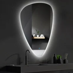 BWS Badkamerspiegel | Spark Brio | Met LED Verlichting | 80x60cm