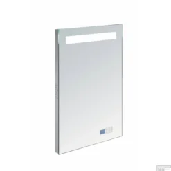 Badkamerspiegel Met Radio Sanilux 58x80x4,5 Cm TL-Verlichting Spiegelverwarming
