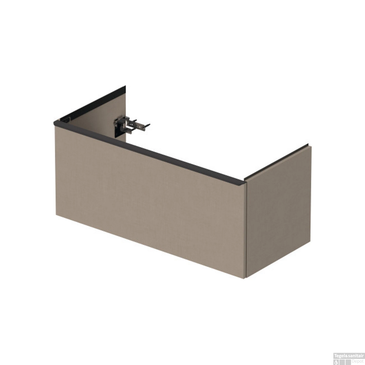 Badmeubel Duravit D-Neo Wand 101x46.2x44 Cm Mat Linnen 2 Badmeubel Duravit D-Neo Wand 101x46.2x44 Cm Mat Linnen - Afbeelding 2