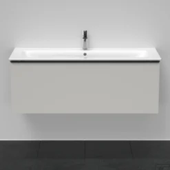 Badmeubel Duravit D-Neo Wand 121x46.2x44 Cm Mat Betongrijs -Zalig Baden Verkoopwinkel badmeubel duravit d neo wand 1210x462x440 mm mat betongrijs 4