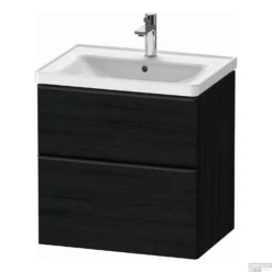 Badmeubel Duravit D-Neo Wand 63.4x45.2x62.5 Cm Mat Eiken Zwart