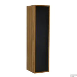 Badmeubelkast Boss & Wessing Mass 120x30x35cm Zwart Bruin