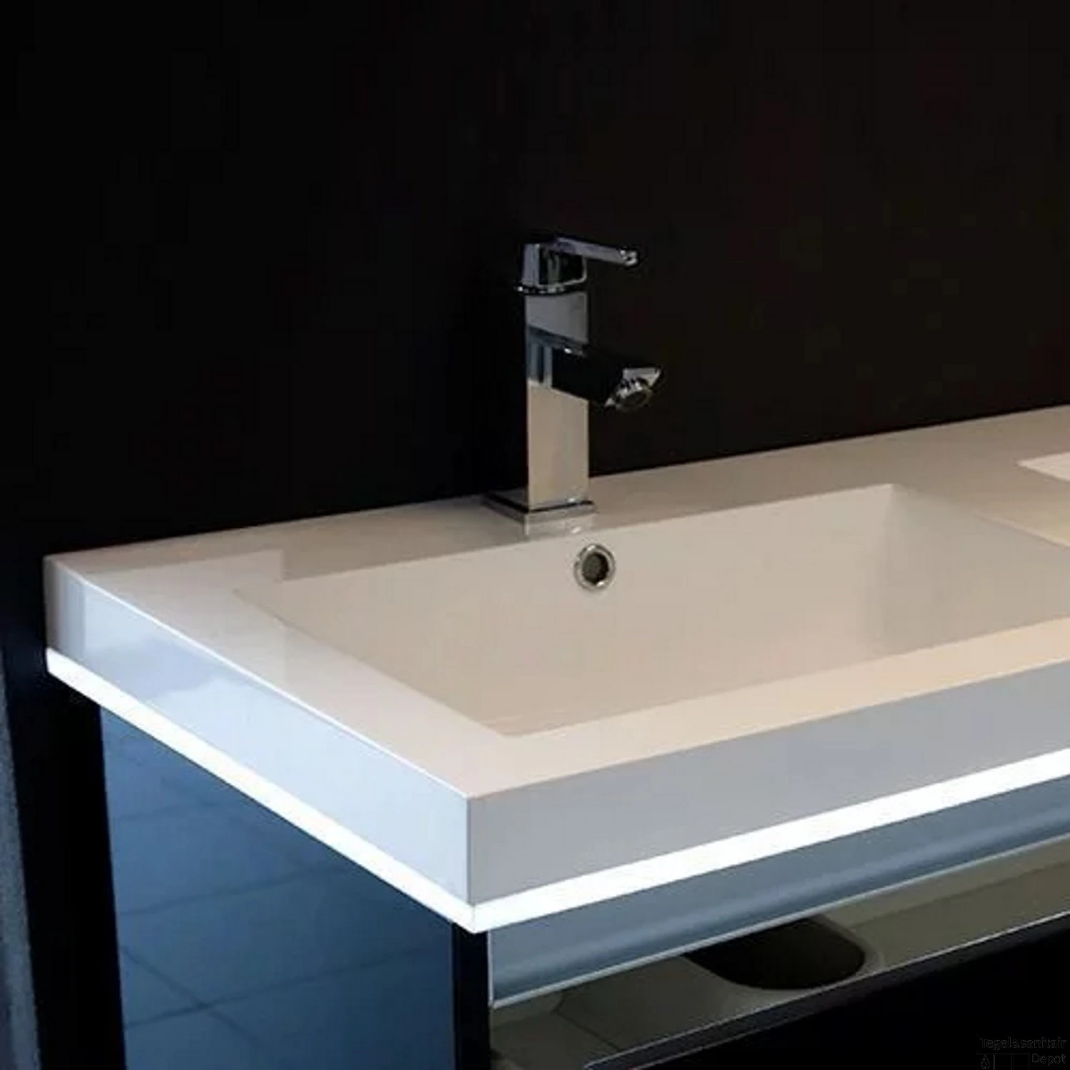 LED Onderkast Verlichting Wiesbaden 120x46cm 1 LED Onderkast Verlichting Wiesbaden 120x46cm