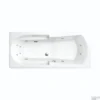 Whirlpoolbad Allibert Namea Dolcea 180x80x53 Cm Incl. Poten Wit