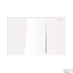 Bedieningsplaat Geberit Sigma 70 Tav UP720 Glas Wit/Aluminium