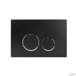 Bedieningsplaat StarBlueDisc Doppio 30 TBV Geberit UP100 UP320 UP300 UP700 UP720 Mat Zwart Met Chroom