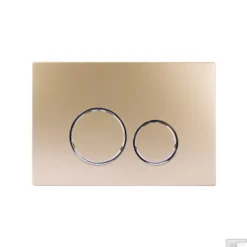 Bedieningsplaat StarBlueDisc Doppio 40 TBV Geberit UP100 UP320 UP300 UP700 UP720 Champagne Goud Met Chroom