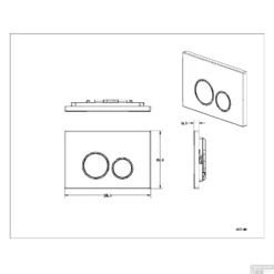 Bedieningsplaat StarBlueDisc Doppio 25 TBV Geberit UP100 UP320 UP300 UP700 UP720 Mat Chroom 7 Bedieningsplaat StarBlueDisc Doppio 25 TBV Geberit UP100 UP320 UP300 UP700 UP720 Mat Chroom -Zalig Baden Verkoopwinkel bedieningsplaat starbluedisk doppio 10 tbv geberit up320 up300 sigma 12 cm wit met chroom tech 1 1