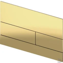 Bedieningsplaat Toilet TECE Square II Gepolijst Goud