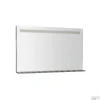 Badkamerspiegel Sapho Breto 100x60.8 Cm LED-Verlichting Incl. Planchet