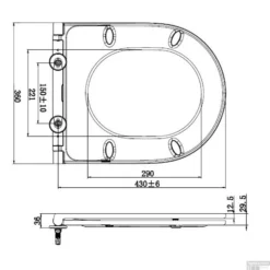 BWS Closetzitting Flatline 2.0 Met Deksel Wit 9 BWS Closetzitting Flatline 2.0 Met Deksel Wit -Zalig Baden Verkoopwinkel bws closetzitting flatline 2.0 met deksel wit tech
