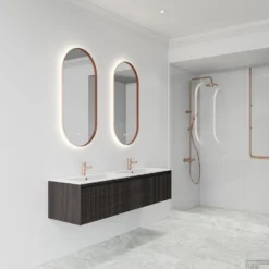 Spiegel Boss & Wessing Thyreos Ovaal LED Met Spiegelverwarming (Alle Kleuren & Maten) 7 Spiegel Boss & Wessing Thyreos Ovaal LED Met Spiegelverwarming (Alle Kleuren & Maten) -Zalig Baden Verkoopwinkel bwsthyreosenkel sfeer2