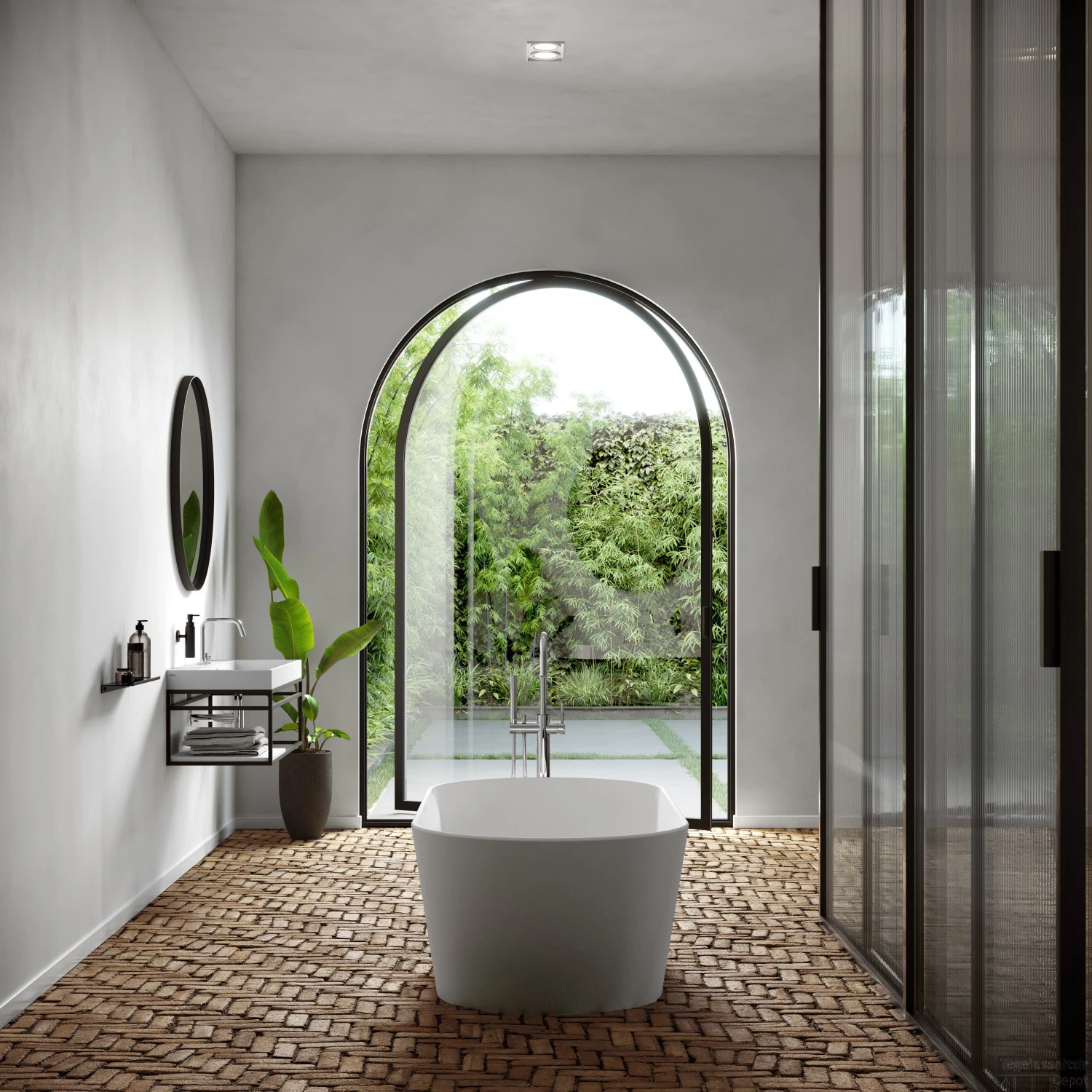 Clou Solium Vrijstaand Ligbad Met Overloop En Plug En Sifon Wit Aluit 175x80x53.5cm 5 Clou Solium Vrijstaand Ligbad Met Overloop En Plug En Sifon Wit Aluit 175x80x53.5cm - Afbeelding 5