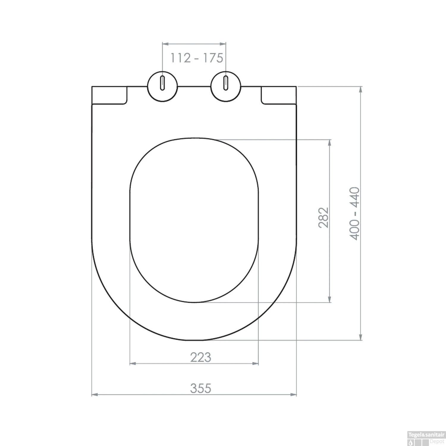 Closetzitting Boss & Wessing Venezia Quick Release En Softclose Mat Wit 2 Closetzitting Boss & Wessing Venezia Quick Release En Softclose Mat Wit - Afbeelding 2