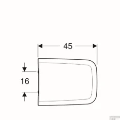 Closetzitting Geberit Icon Square Topfix Met Deksel Softclose Wit -Zalig Baden Verkoopwinkel closetzitting geberit icon square topfix met deksel softclosing wit tech3