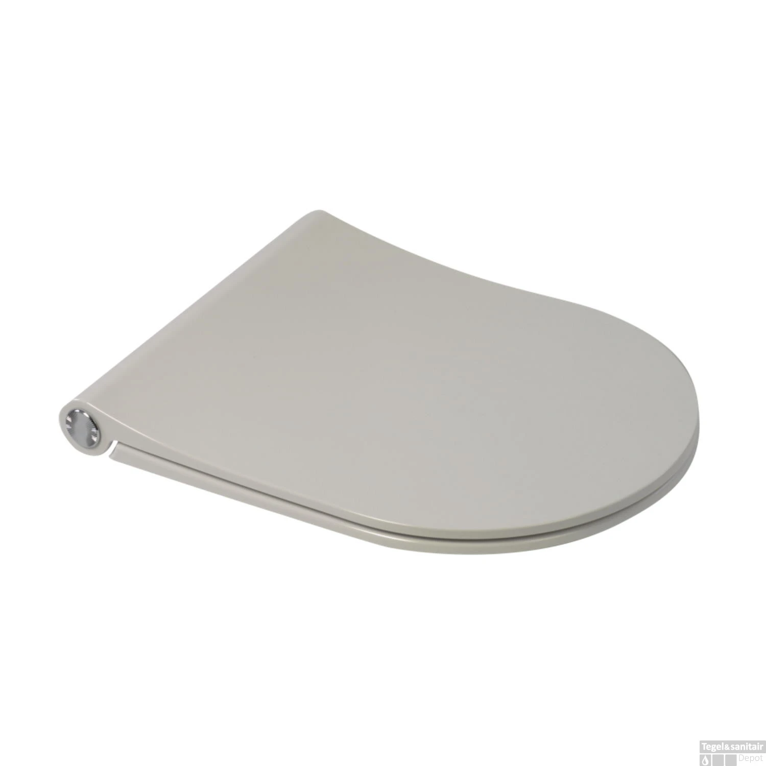 Closetzitting Plieger Kansas By Pressalit Slim Compact Met Lift-off En Softclose Glans Wit