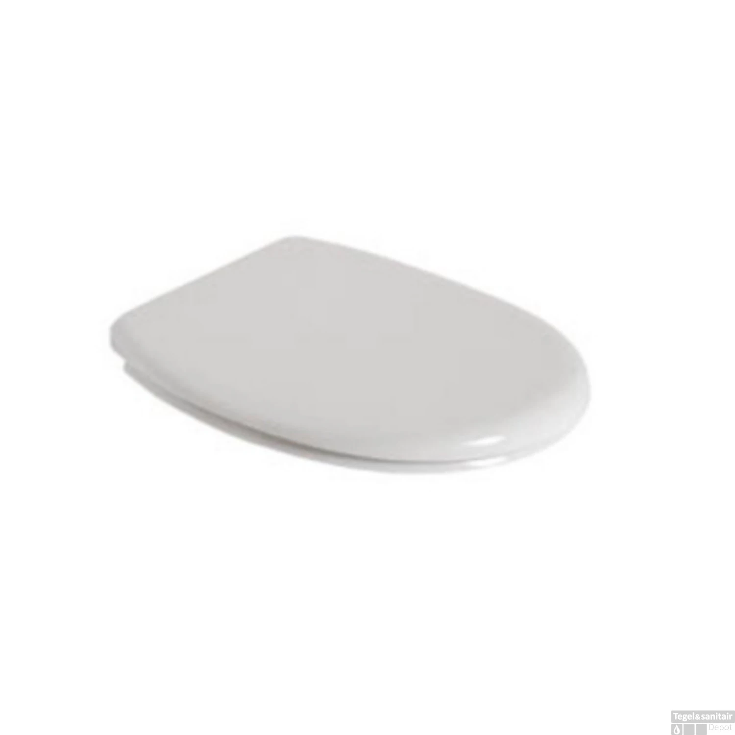 Closetzitting Plieger Verkort Compact Wit 1 Closetzitting Plieger Verkort Compact Wit