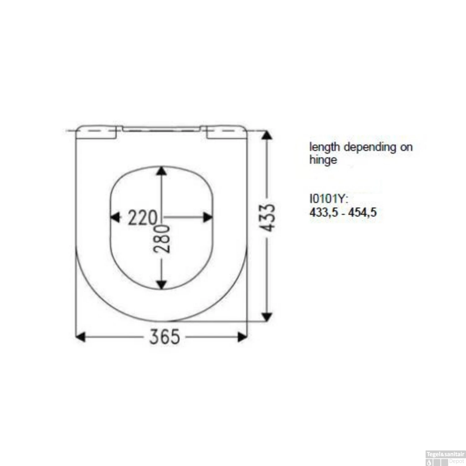 Closetzitting Plieger Verkort Compact Wit 2 Closetzitting Plieger Verkort Compact Wit - Afbeelding 2