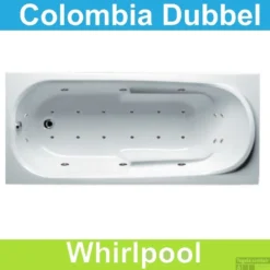 Ligbad Riho Colombia 150 X 75 Cm Whirlpool Dubbel Systeem
