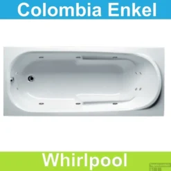 Ligbad Riho Colombia 175 X 80 Cm Whirlpool Enkel Systeem
