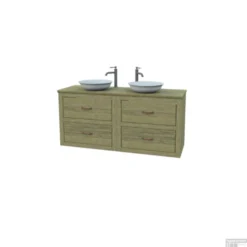 Badkamermeubel Set Van Heck Country 160 Cm (4 Lades)