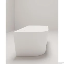Ligbad Arcqua Crosstone Evi Back To Wall Solid Surface 180x80x57 Mat Wit 7 Ligbad Arcqua Crosstone Evi Back To Wall Solid Surface 180x80x57 Mat Wit -Zalig Baden Verkoopwinkel ctwl9300 evi back to wall persp