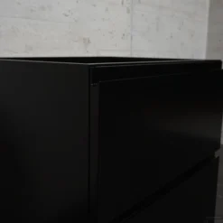 Badkamermeubelset Gliss Hermes 100 Cm Mat Zwart -Zalig Baden Verkoopwinkel detail foto hermers zwart 1 9