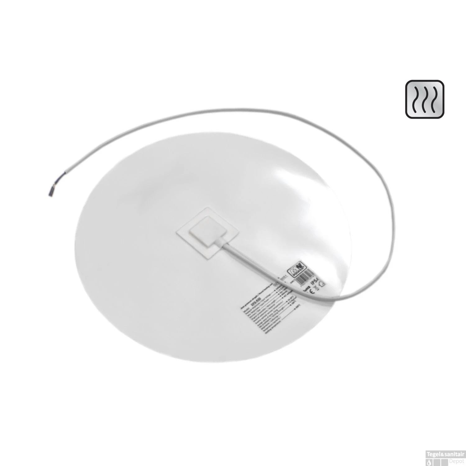 Spiegelverwarming Sanicare Zelfklevend 50cm Rechtstreeks Op Het Lichtnet Aan Te Sluiten 2 Spiegelverwarming Sanicare Zelfklevend 50cm Rechtstreeks Op Het Lichtnet Aan Te Sluiten - Afbeelding 2