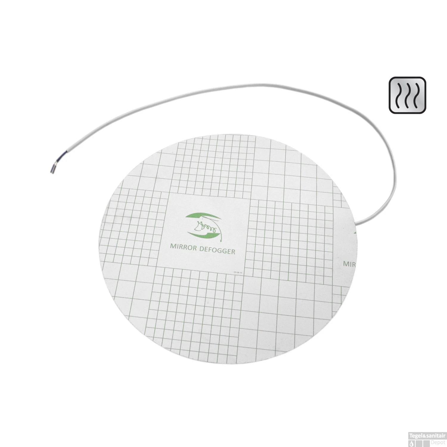 Spiegelverwarming Sanicare Zelfklevend 40cm Rechtstreeks Op Het Lichtnet Aan Te Sluiten 3 Spiegelverwarming Sanicare Zelfklevend 40cm Rechtstreeks Op Het Lichtnet Aan Te Sluiten - Afbeelding 3