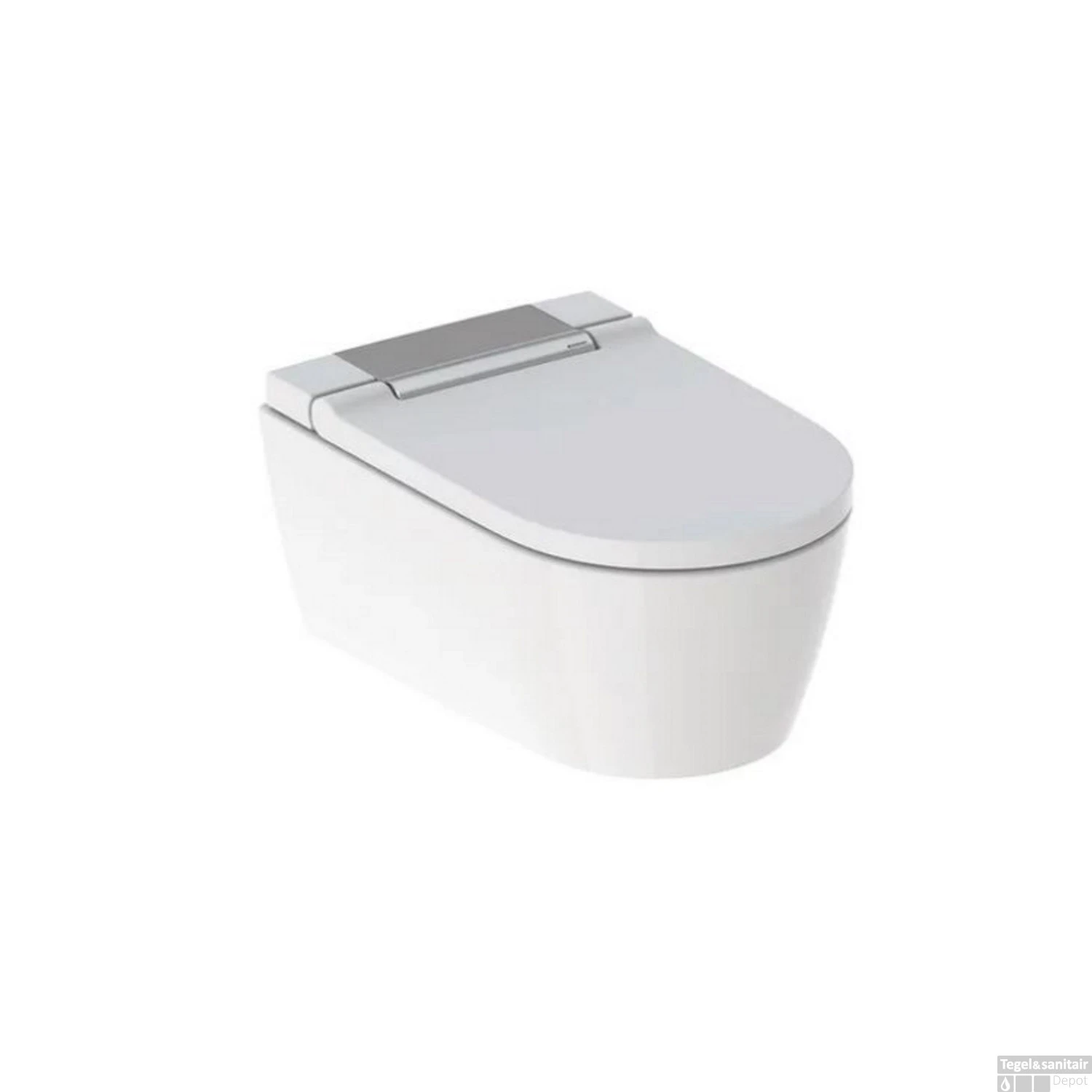 Douche WC Geberit AquaClean Sela Ladydouche Met Softclose En Deksel Chroom 1 Douche WC Geberit AquaClean Sela Ladydouche Met Softclose En Deksel Chroom