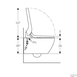 Douche WC Geberit AquaClean Tuma Classic Compleet Rimfree Glas Alpien Wit -Zalig Baden Verkoopwinkel douche wc geberit tuma classic tech3